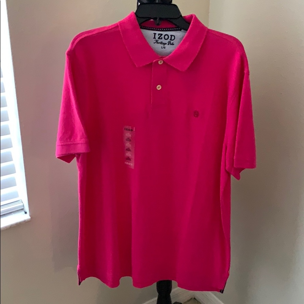 Izod Polo Shirt L NWT